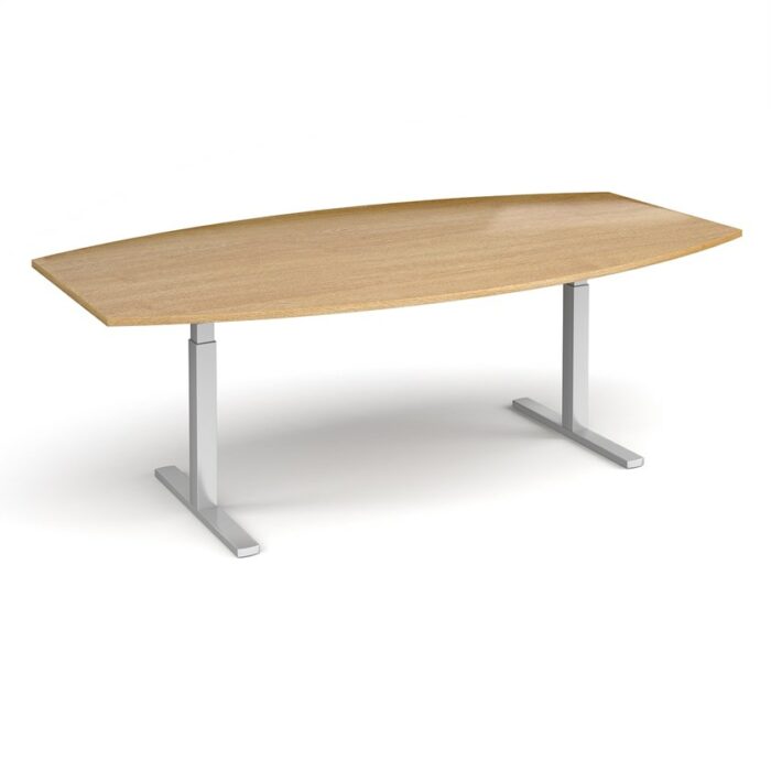 DAMS Elev8 Touch radial boardroom table -11930