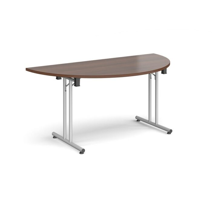 DAMS Semi circular folding leg table-12574