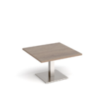 DAMS Brescia square coffee table with flat square base-24801