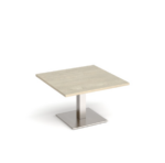DAMS Brescia square coffee table with flat square base-24797