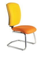 Alliance SIMPC Chrome Squared Back Cantilever Chair-13055