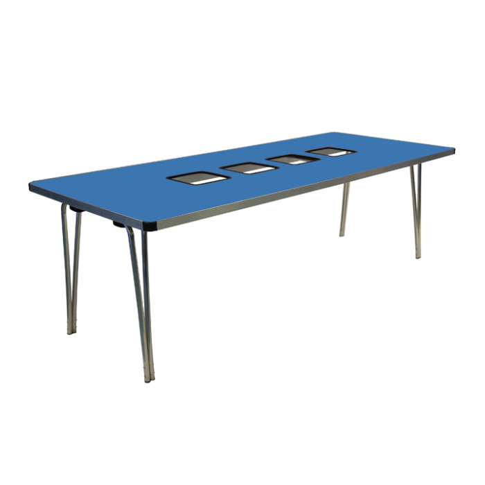 GoPak Rectangular Folding Tub Table - 4 Tubs-12385