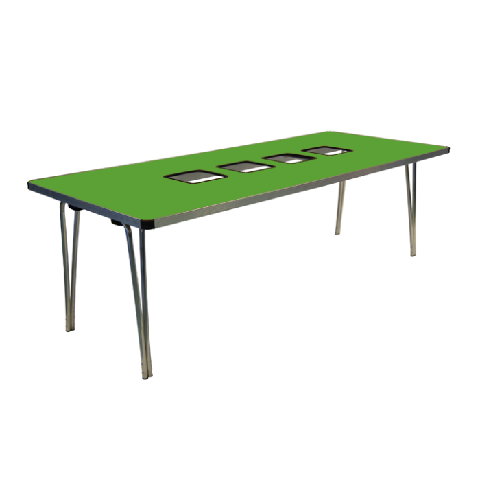 GoPak Rectangular Folding Tub Table - 4 Tubs-12388