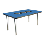 GoPak Rectangular Folding Tub Table - 3 Tubs-12375