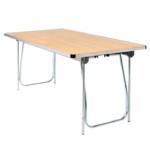 GoPak Vantage Heavy Duty Rectangular Folding Table-12156