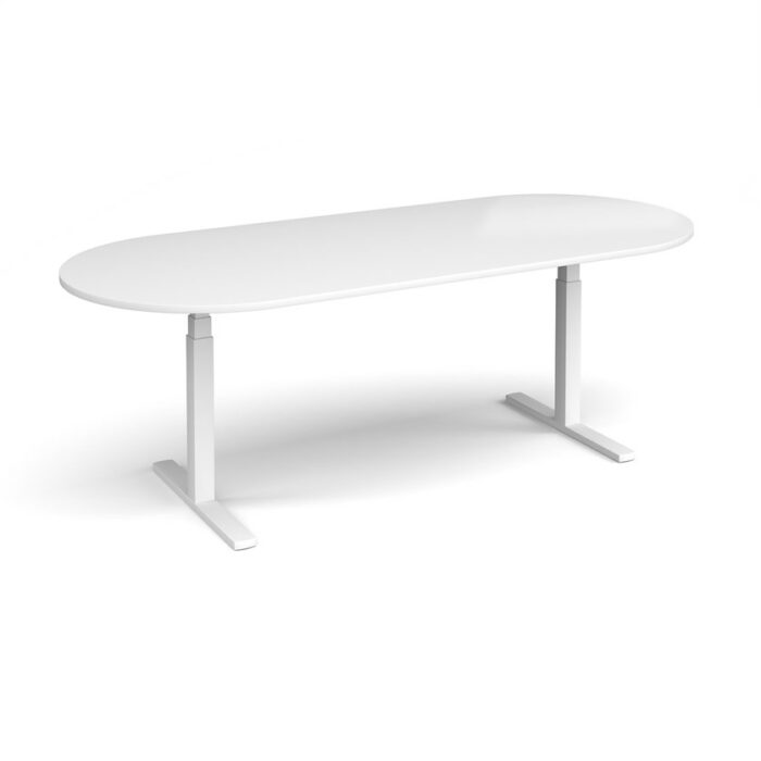 DAMS Elev8 Touch radial end boardroom table-11935