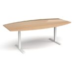 DAMS Elev8 Touch radial boardroom table -11934
