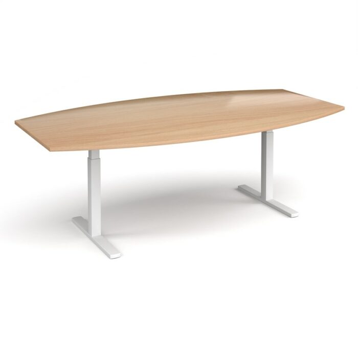 DAMS Elev8 Touch radial boardroom table -11934