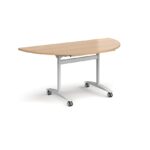 DAMS Semi circular deluxe fliptop meeting table-12495