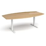 DAMS Elev8 Touch radial boardroom table -11931