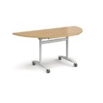 DAMS Semi circular deluxe fliptop meeting table-12499