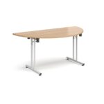 DAMS Semi circular folding leg table-12586