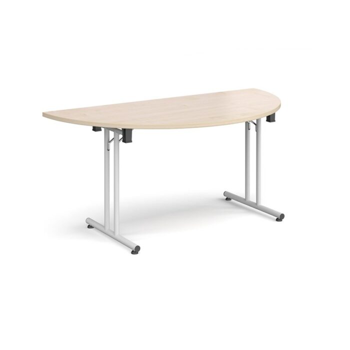 DAMS Semi circular folding leg table-12575