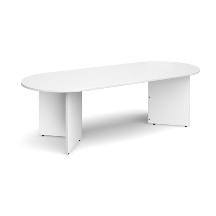 DAMS Arrow head leg radial end boardroom table-12409