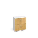 DAMS Wooden storage lockers 4 door -11686
