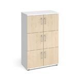 DAMS Wooden storage lockers 4 door -11688