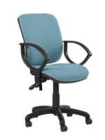 Alliance TIMP Squared Back Operator Chair (Twin Lever on Castors)-12894