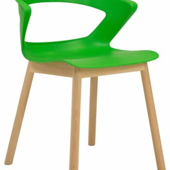 Elite Zen Polypropylene Breakout Chair Wooden Leg-0