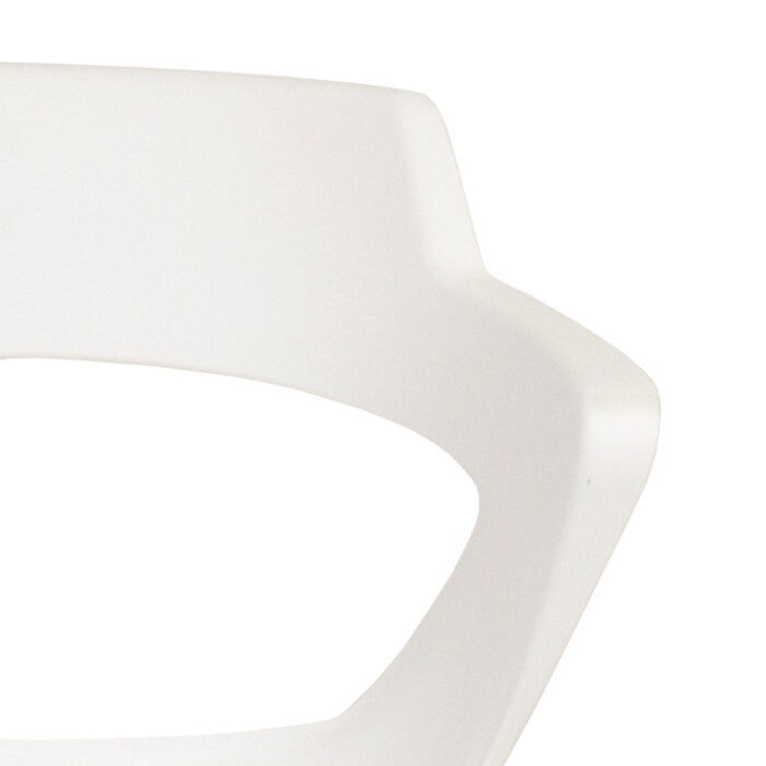Elite Zen Polypropylene Breakout Chair Wooden Leg-14045