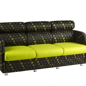 Alliance Dolfin 3 Seater with Arms (Chrome Glides as Standard)-0