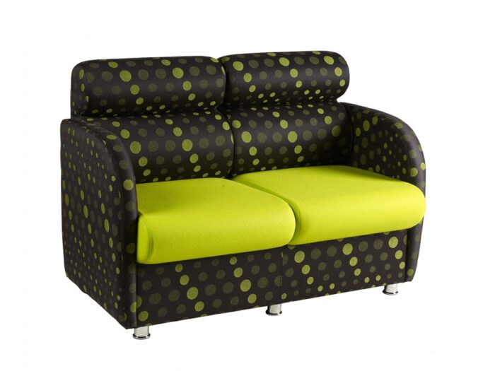 Alliance Dolfin 2 Seater with Arms (Chrome Glides as Standard)-0