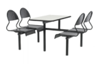Create Norwegian II cu45 Modular Canteen Unit Fast food 2, 4 or 6 seat - Colours-14195