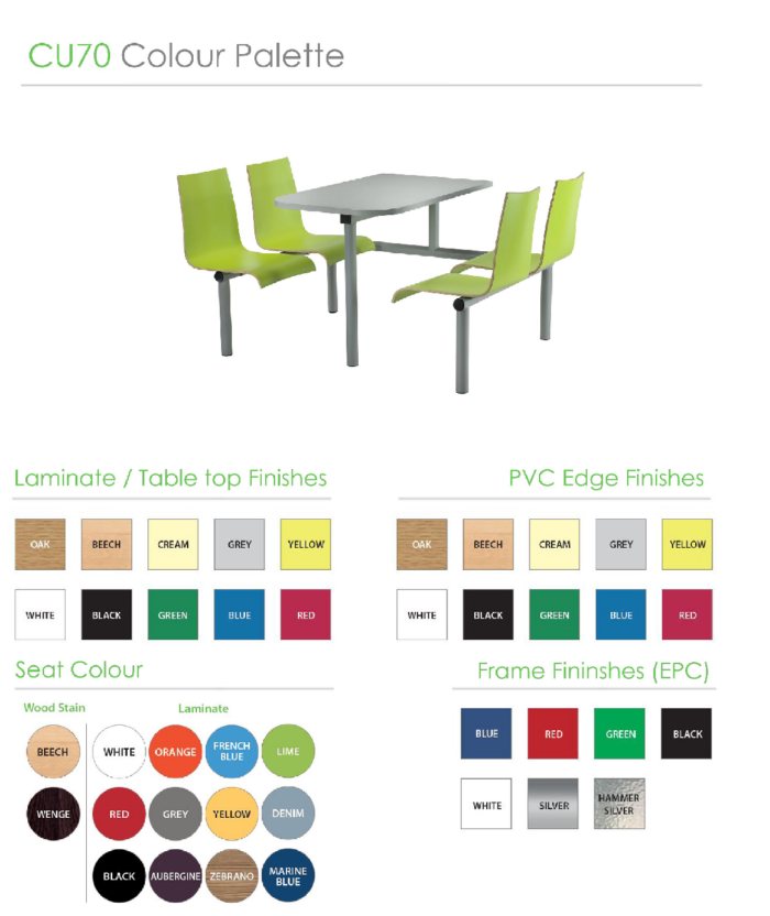 Create Celtic II cu70 Laminate Heavy Duty Canteen Unit-14181