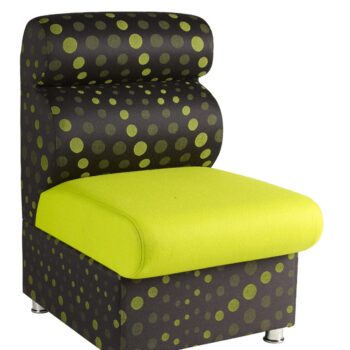 Alliance Dolfin Chair No Arms (Chrome Glides as Standard)-0