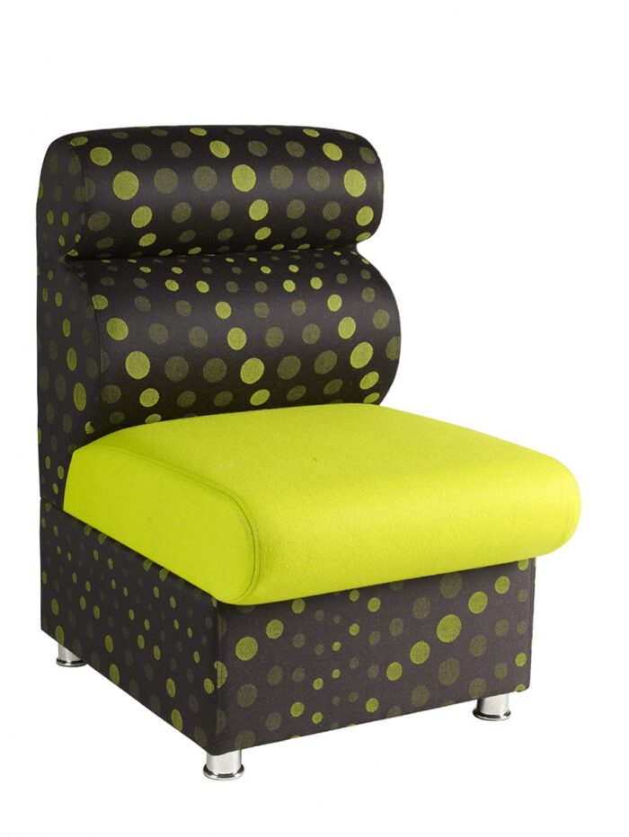Alliance Dolfin Chair No Arms (Chrome Glides as Standard)-0