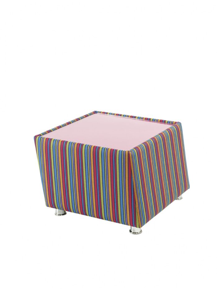 Alliance Pisa Table with Glass Top (Chrome Glides as Standard)-0