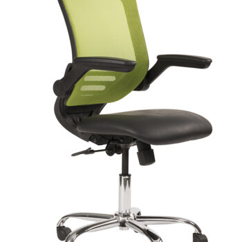 Alliance Chrome Mesh Back Task Chair with Fold Back Arms-0
