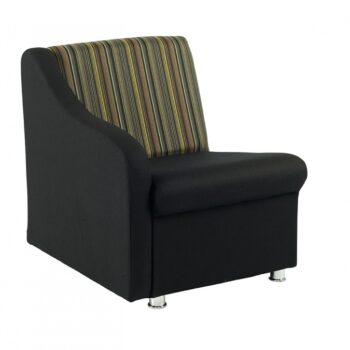 Alliance Sleek Chair with Right Arm (Chrome Glides as Standard)-0