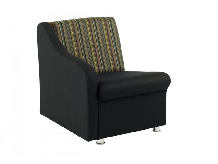 Alliance Sleek Chair with Right Arm (Chrome Glides as Standard)-0