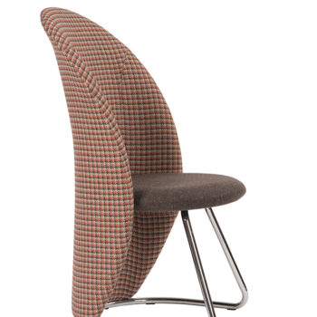 Alliance Taco Unique Tub Shaped Visitor Cantilever Chair, Upholstered-0