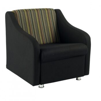 Alliance Sleek Armchair (Chrome Glides as Standard)-0