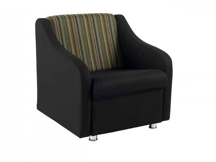 Alliance Sleek Armchair (Chrome Glides as Standard)-0