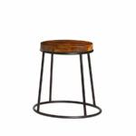 ZAP Industrial style Low high stool 32mm -14687