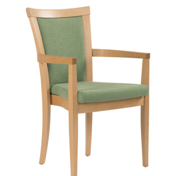 Alliance Westminster Solid Beech Frame Medium Back Armchair-0