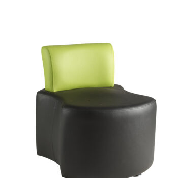 Alliance Pacman Single Seat Double Concave with Back Rest (Chrome Glides as Standard)-0