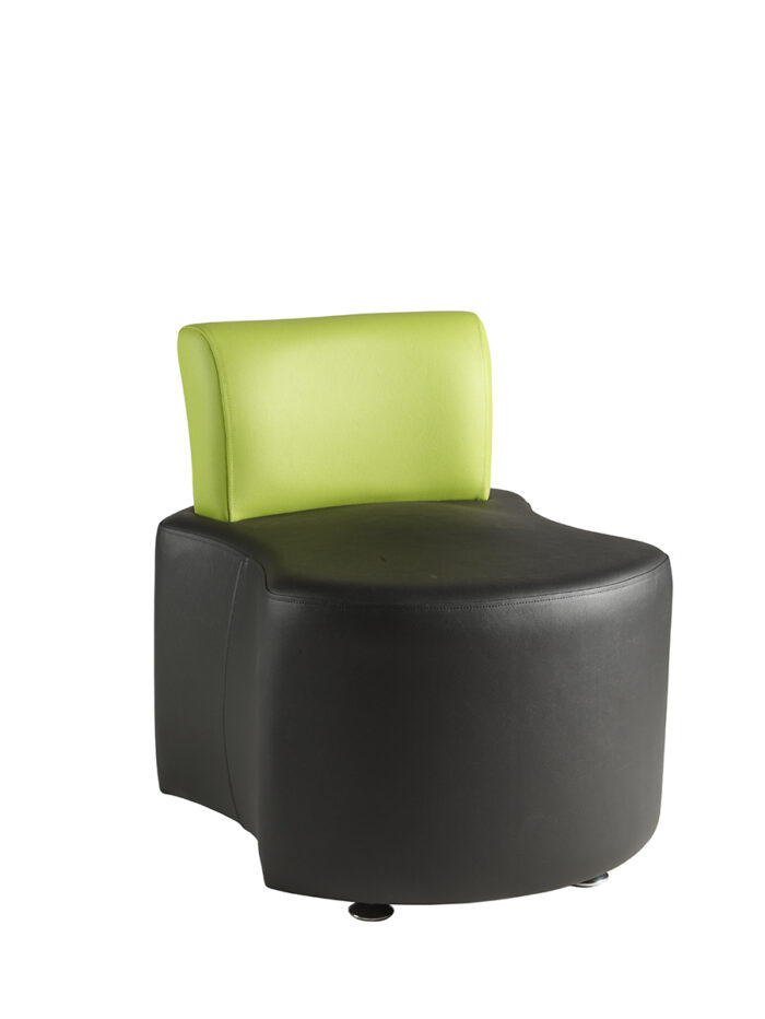 Alliance Pacman Single Seat Double Concave with Back Rest (Chrome Glides as Standard)-0