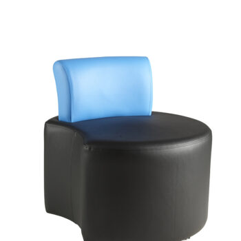Alliance Pacman Single Seat Right Concave with Back Rest (Chrome Glides as Standard)-0