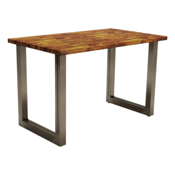 ZAP Industrial style Rum Rectangular table-0