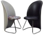 Alliance Taco Unique Tub Shaped Visitor Cantilever Chair, Upholstered-16582
