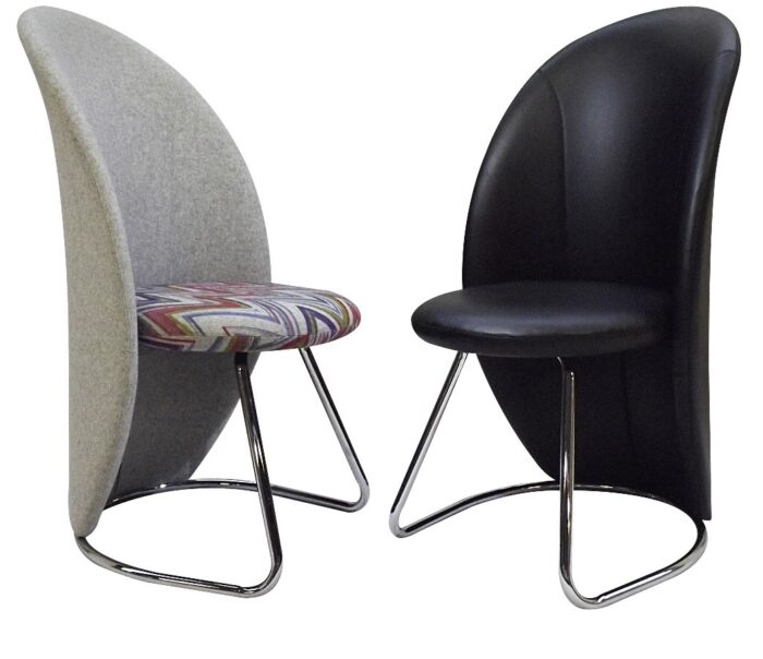 Alliance Taco Unique Tub Shaped Visitor Cantilever Chair, Upholstered-16582