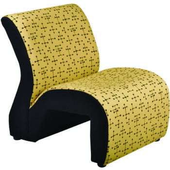 Alliance 4000 Curved Reception Chair (Black Glides as standard)-0