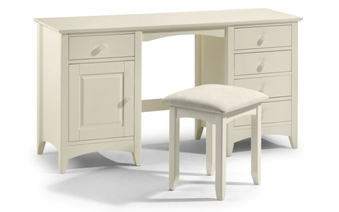 julian bowen Cameo Dressing Table - Stone White-0