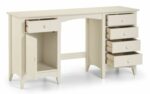 julian bowen Cameo Dressing Table - Stone White-14800