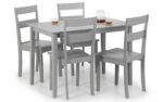 julian bowen Kobe Grey Dining Set-0