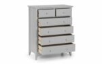 julian bowen Cameo 4+2 Drawer Chest -25365