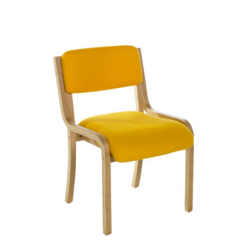 Alliance Spinx Light Beech Conference Side Chair without Arms-0